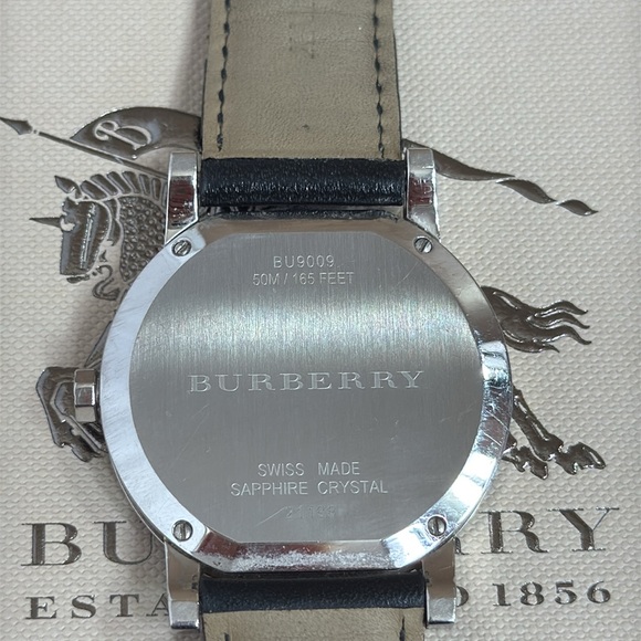 Burberry The‎ City Watch 38mm Silver Black Women’s main image 6